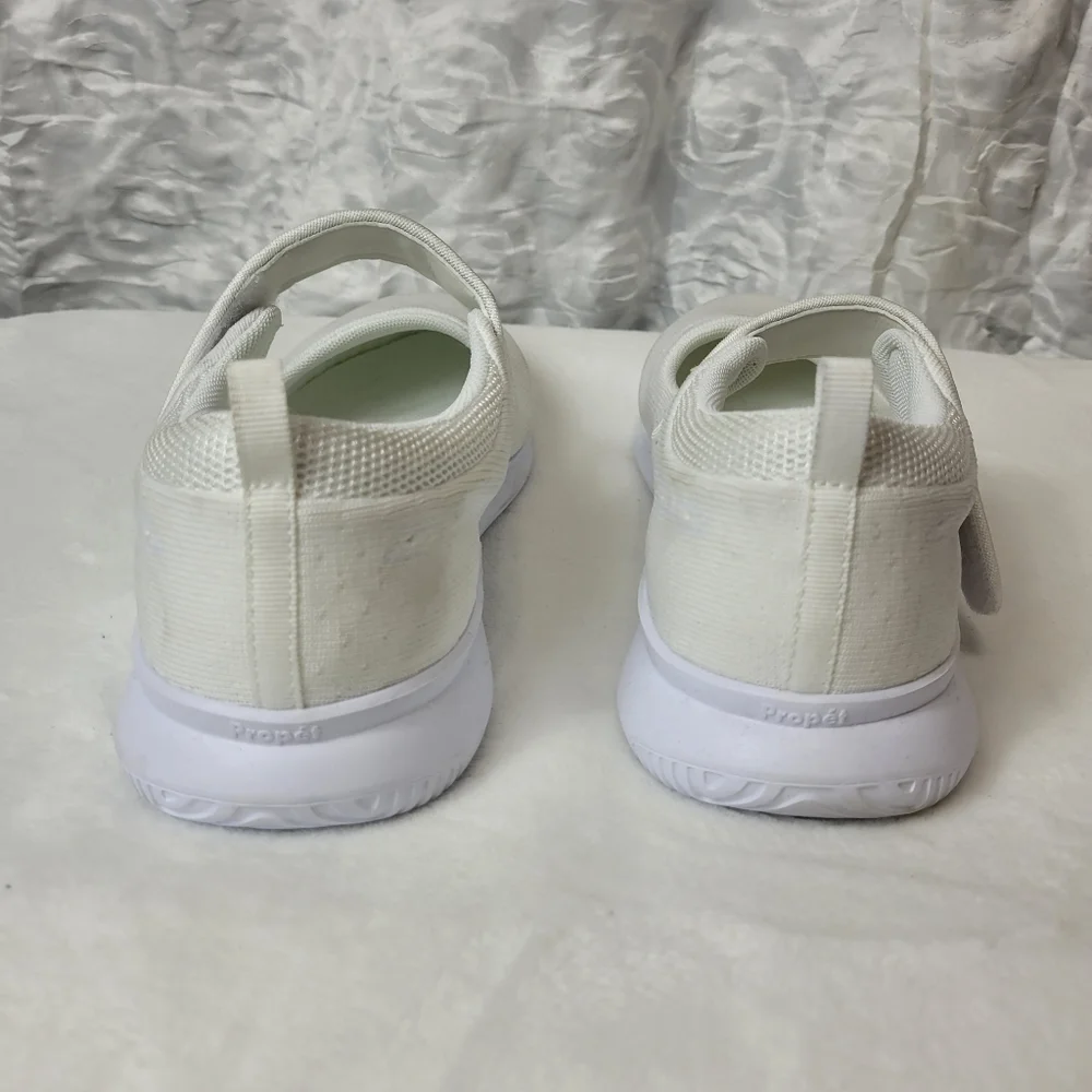 NIB Propét Women's Travel bound Mary Jane Flat Size 12 M (B) Off White - Picture 4 of 11